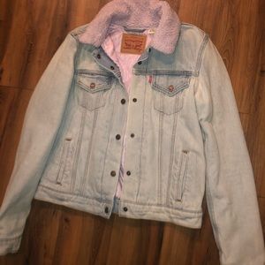 Levi Strauss Jean Jacket Lavender
